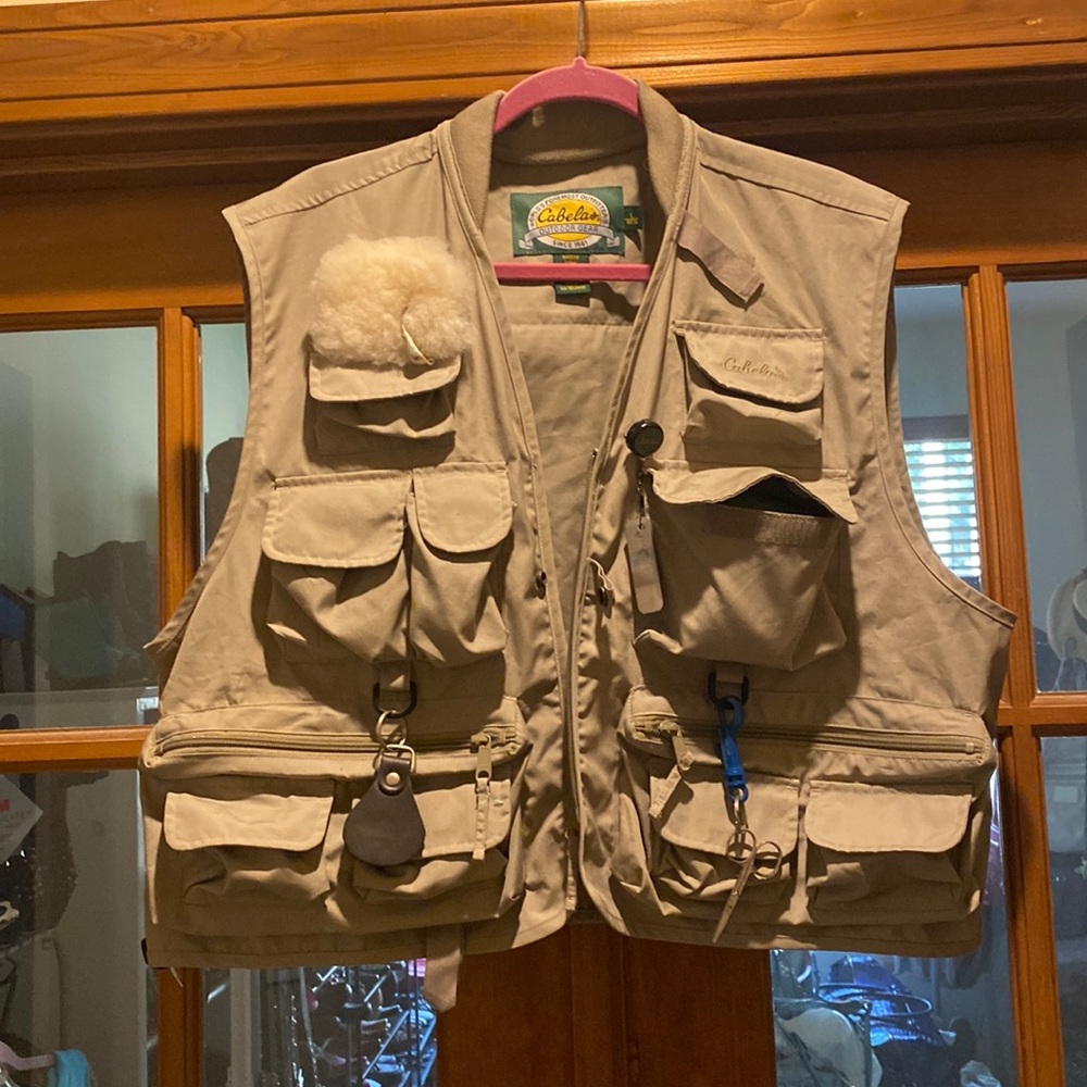 Cabelas Men’s Fishing Vest Large